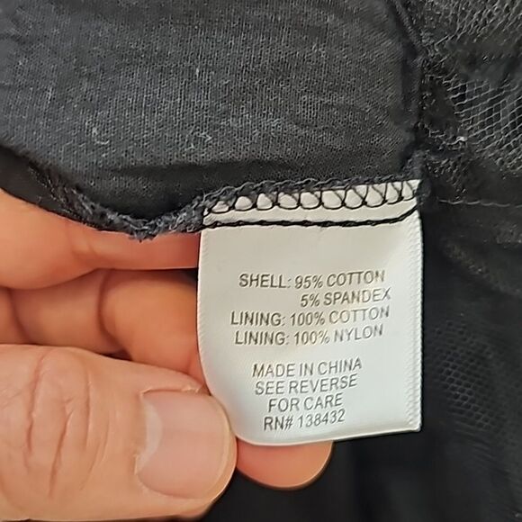 Modcloth dress retro houndstooth black and white size large - Picture 7 of 7